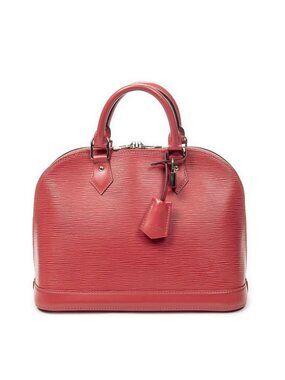 Louis Vuitton Alma Grenade Epi Handbag